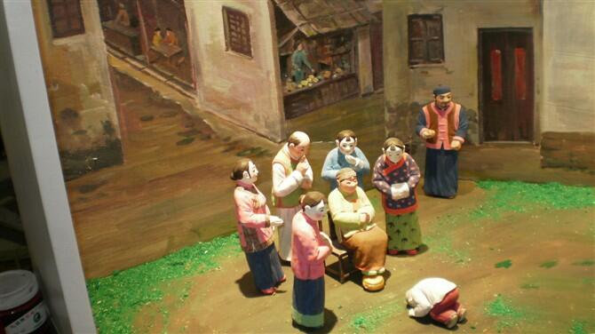 蘇州泥塑家王開亞《吳地民俗》